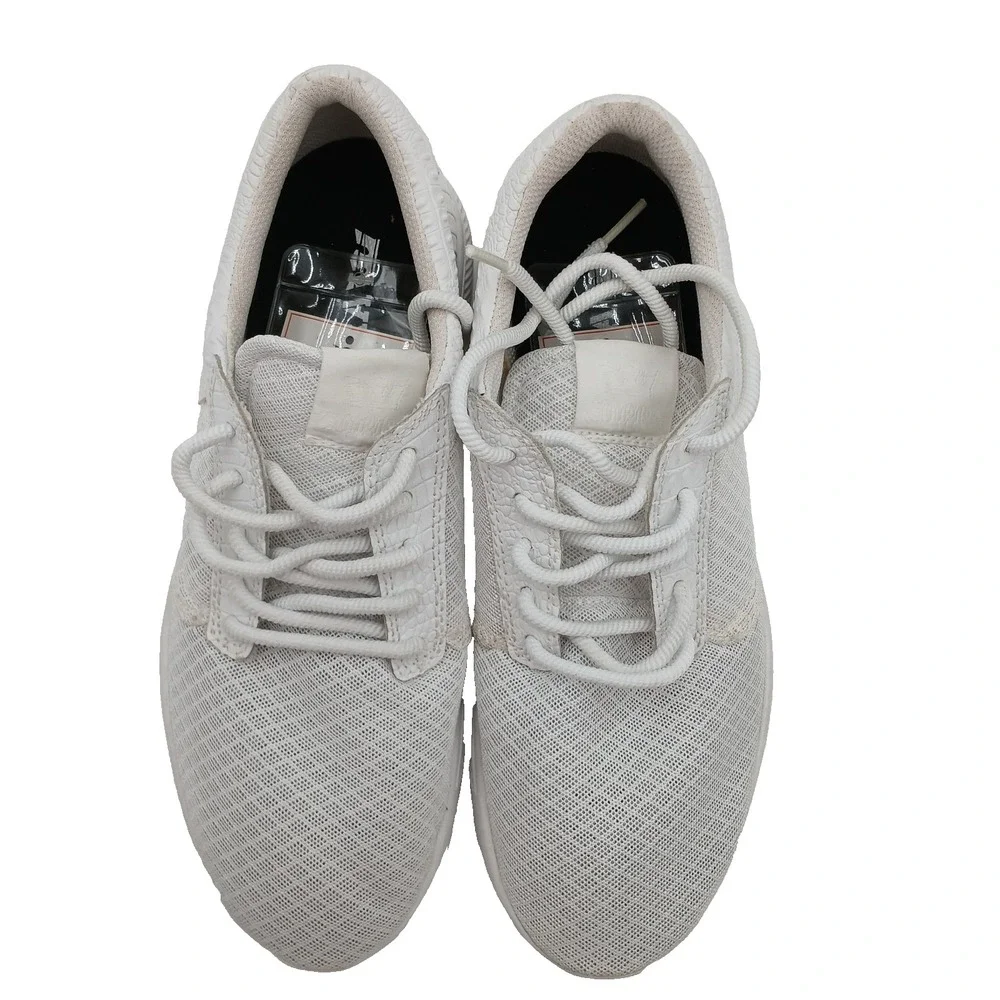 Supra Hammer Run White Mens Size9 Skateboard Sneakers Shoes Sports‎ S55028